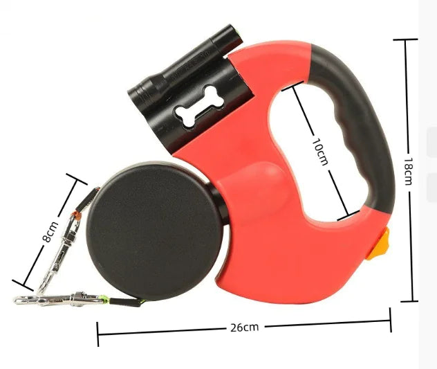 Retractable Dog Leash – Smooth Control, Freedom to Explore